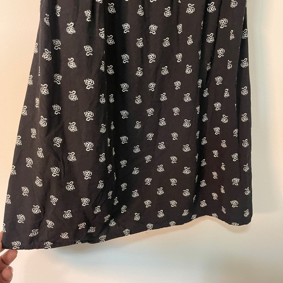 Old Navy Womens Dress Size XS Black Butterfly SL Cami Overlay - Picture 5 of 13